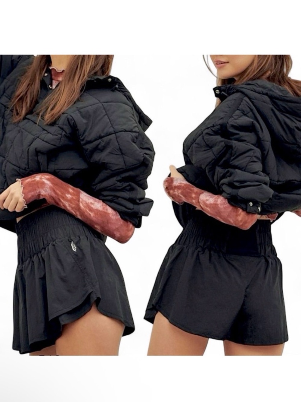 Free People Movement The Way Home Skort Black